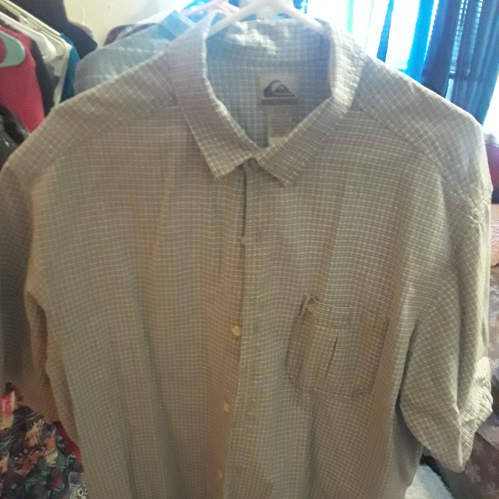 Mens short sleeve dress shirt